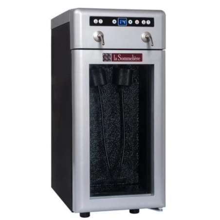 Wijndispenser voor 2 flessen - La Sommeli&egrave;re - DVV22