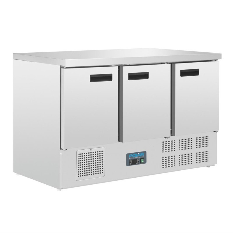 Table r&eacute;frig&eacute;r&eacute;e 3 portes 368L - Performance Professionnelle - G622 - Polar