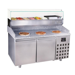 Gekoelde pizzatafel 800...