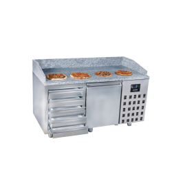 Gekoelde Pizza Tafel 1 deur...