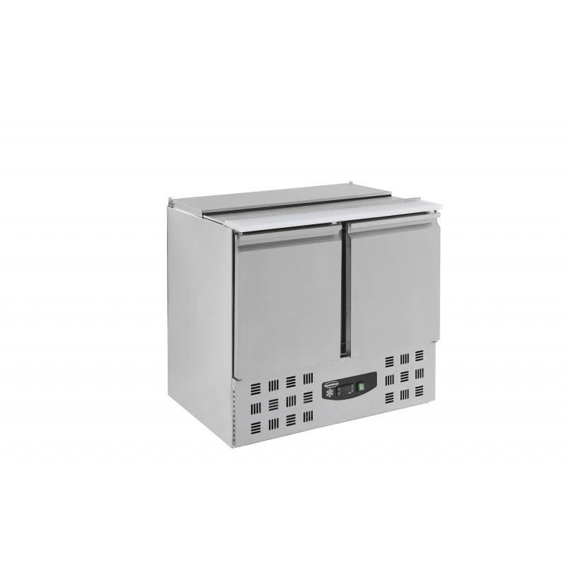 Compacte gekoelde saladette 230 liter - 2 deuren - Combisteel - 7950.0105