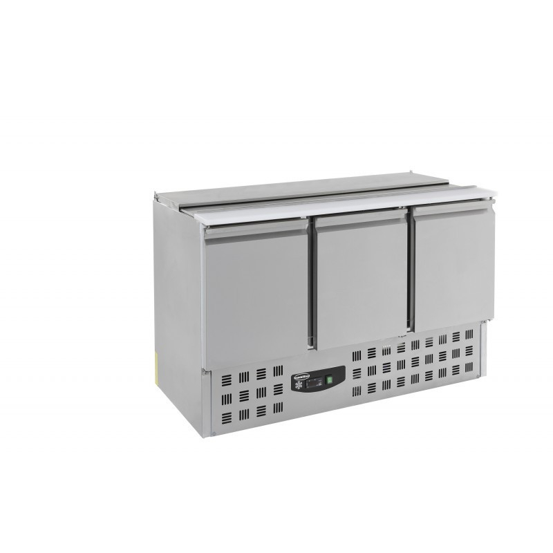 Compacte saladette - 3 deuren - Combisteel - 7950.0094