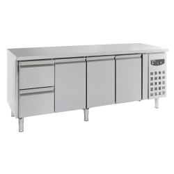 Table r&eacute;frig&eacute;r&eacute;e en inox 3...