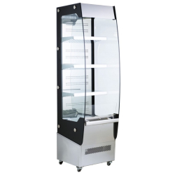 Open wand vitrine 220L