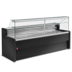 Gekoelde vitrinetooonbanken met rechte ruit 90&deg;, met&hellip;