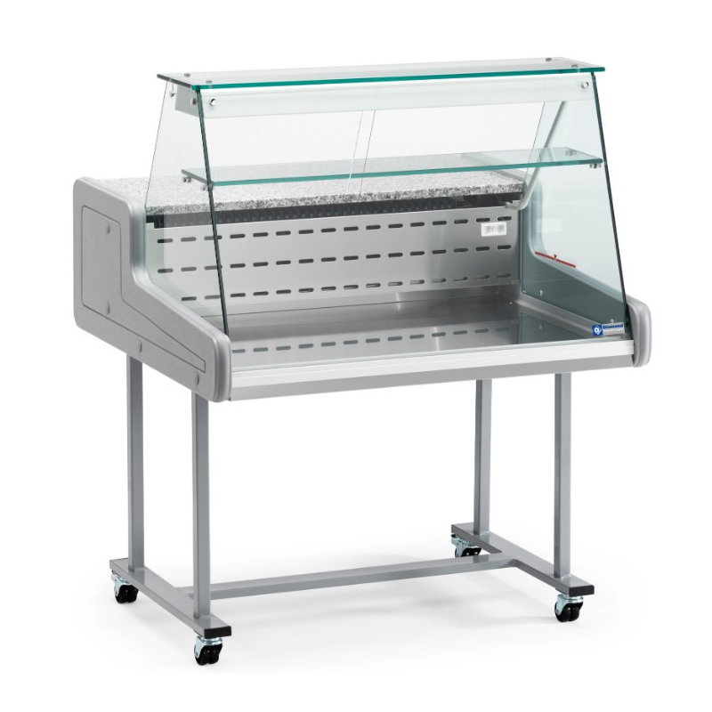 Gekoelde toonbank-vitrine - rechte ruit - Diamond - SUP10-ZD/R2