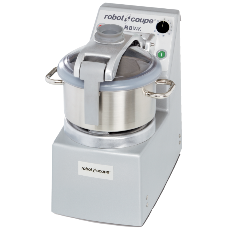 Cutter R8 V.V. - 230V, 8 liter - Robot Snijder
