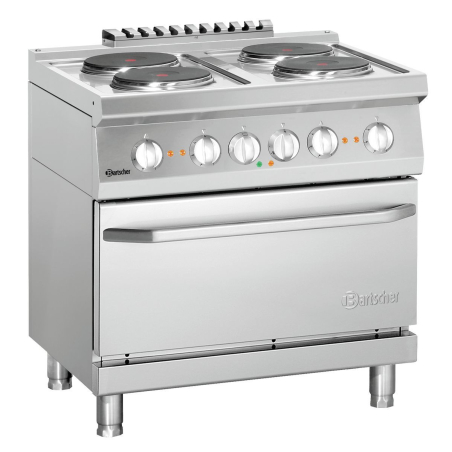 Gaskachel 700, L800, 4PL, FE - Bartscher 2852251W