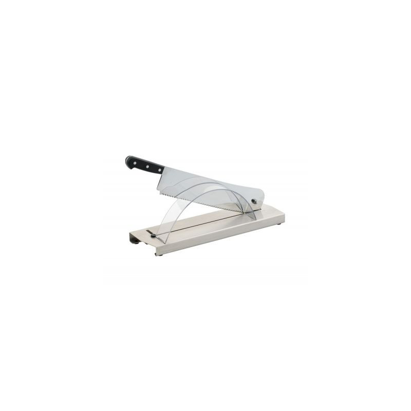 Coupe-pain socle inox - lame droite 35 cm - Louis Tellier - 35CPX