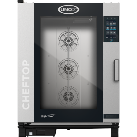 Convectieoven - Cheftop Mind.Maps&trade; Plus, gas - 10 GN 2/1 PLUS - Unox