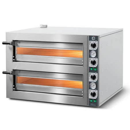 Tiziano, elektrische oven, 2x4 pizza's &Oslash;35 cm - Cuppone - TZ435/2M