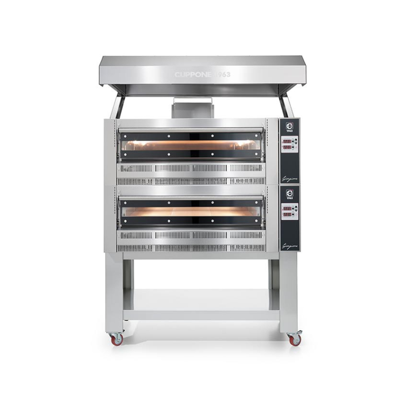 Giorgione, gas pizza oven, 9 pizza's &Oslash;35cm - GR935/1D - Cuppone