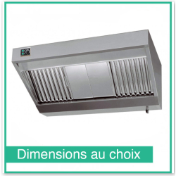 Hotte murale 1600 mm -  Combisteel - 7438.0124