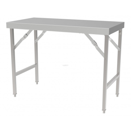Tafel Inox Pliante, L.1500 mm - Gamme 700 - Combisteel
