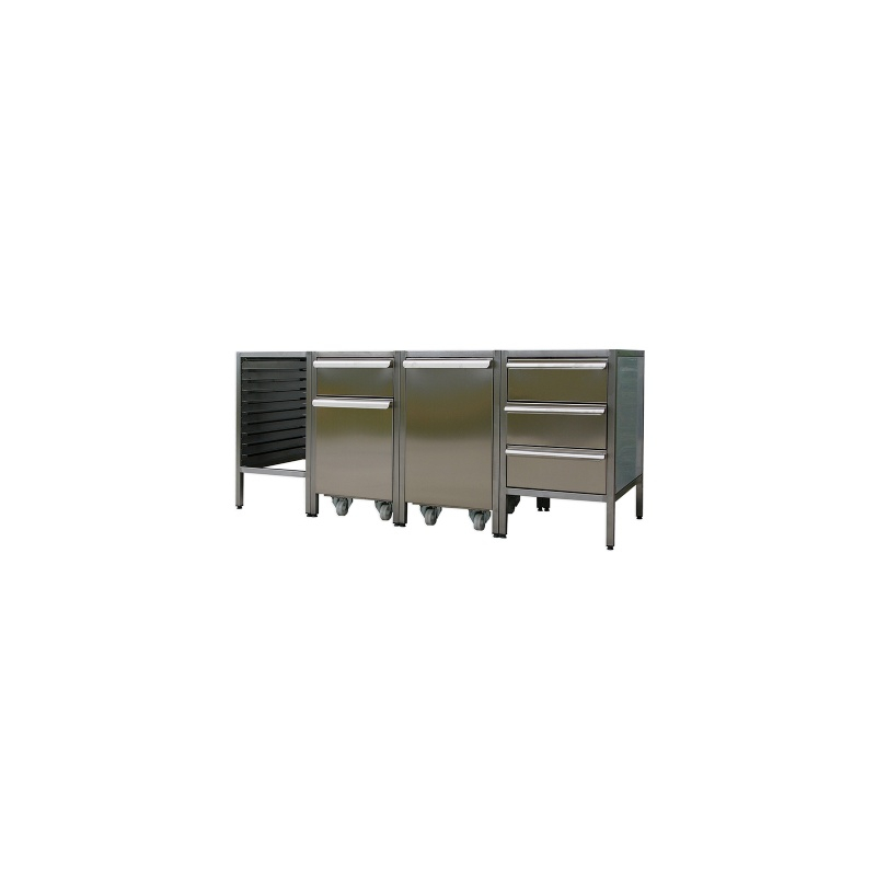 Bacs &agrave; farine, 90 Litres - Panimatic - Module 6