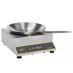 Plaque &agrave; induction professionnelle &laquo; sp&eacute;cial wok &raquo;, 3 kW - Roller grill - PIW 30