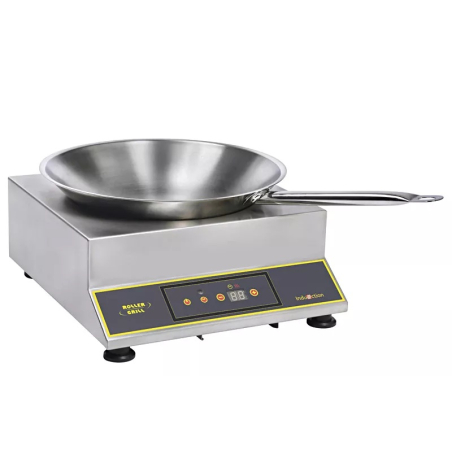 Professionele inductiekookplaat "speciale wok", 3 kW - Rollenrooster - PIW 30