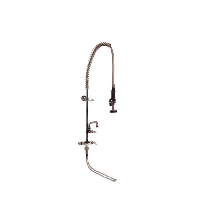 Douchette mono-trou avec robinet intermed. 1/4 tour - Linum - LKE-2410-000