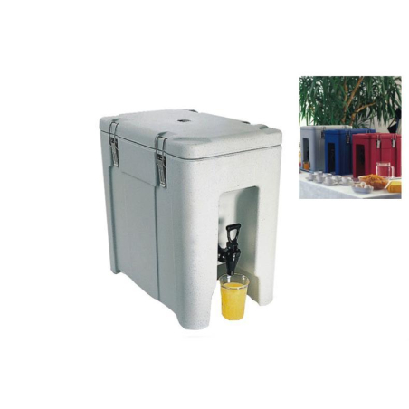 Conteneur isotherme liquide avec robinet d&eacute;montable (19L) - Linum - MEL-3020
