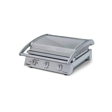 Contactgrill voor 8 broodjes met geribbelde bovenplaat - Linum - ROB-3085