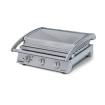 Contactgrill voor 8 broodjes met geribbelde bovenplaat - Linum - ROB-3085