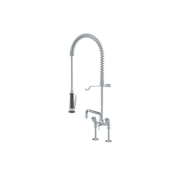 Douche met twee gaten Hoog, tafelblad met intermed. kraan 1/4 slag - Linum - LKK-2230-000