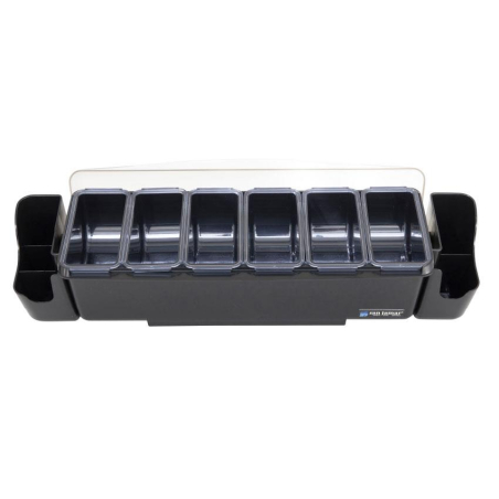 6 schalen dispenser (3,3L) met handvat en rietjeshouder - Linum - SJD-4006-000