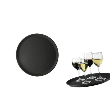 Plateau rond antid&eacute;rapant (⌀ 405 mm) - Linum - TRL-0405