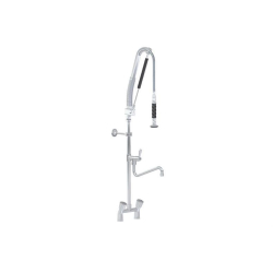 Tafelmodel douche met twee gaten, kraan + pomp - Linum - LKF-2233-000