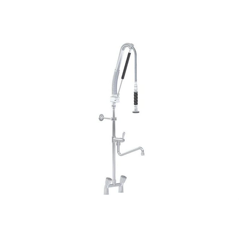 Tafelmodel douche met twee gaten, kraan + pomp - Linum - LKF-2233-000