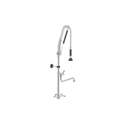 Tafel douche met &eacute;&eacute;n gat, met intermed. 1/4 slag + Pomp - Linum - LKF-2413-000
