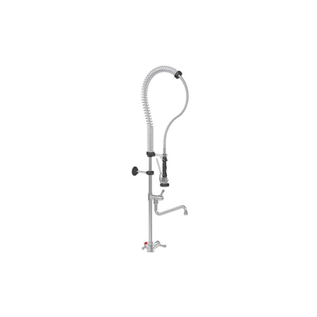 Douchette mono-trou montage sur table, avec robinet intermed. 1/4 tour  - Linum - LKF-2412-000