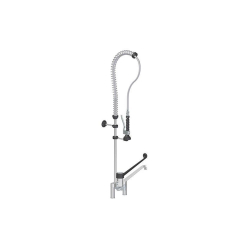 Handdouche met twee gaten, tafelmontage, met intermed. kraan 1/4 slag - Linum - LKF-2631-000