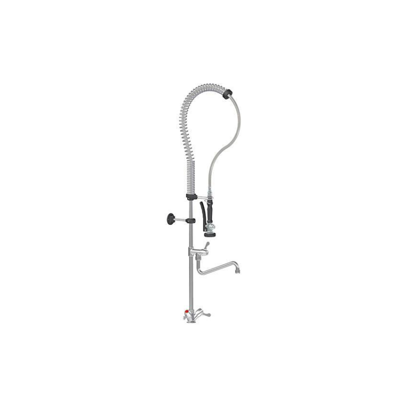 Tafelmodel douche met &eacute;&eacute;n gat en intermediumkraan - 1/4 draai - Linum - LKF-2411-000