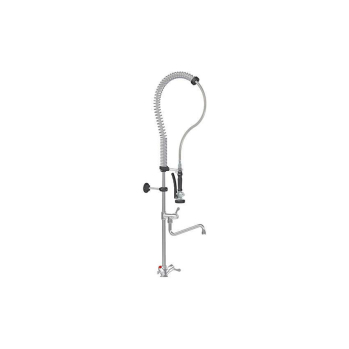 Douchette monotrou montage sur table - avec robinet intermed. 1/4 tour - Linum - LKF-2411-000