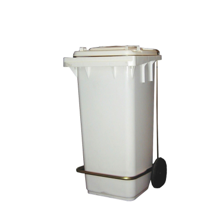 Pedaalemmer, met wielen, 120L - Combisteel - 7483.0005