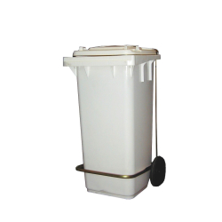 Pedaalemmer, met wielen, 240L - Combisteel - 7483.0010