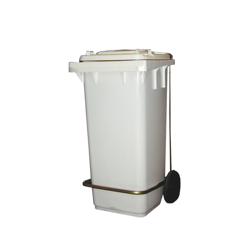 Pedaalemmer, met wielen, 240L - Combisteel - 7483.0010