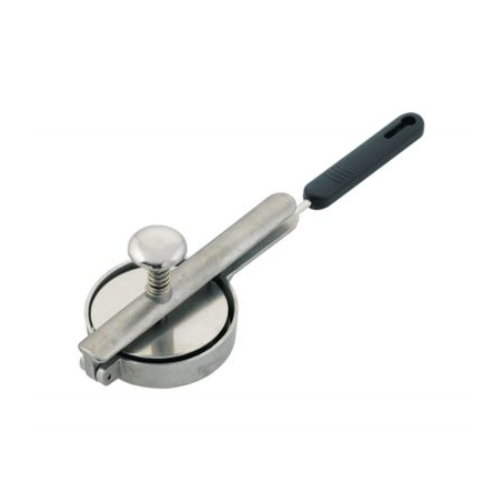 Reconstitueur &agrave; steak rond, inox, manuel - Louis Tellier - N4000X