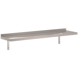 &Eacute;tag&egrave;re murales inox, 300x800 incl. supports - Combisteel - 7455.0620