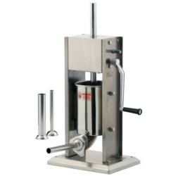 Verticale handmatige worstduwer, roestvrij staal, 3 L - Louis Tellier - N5750