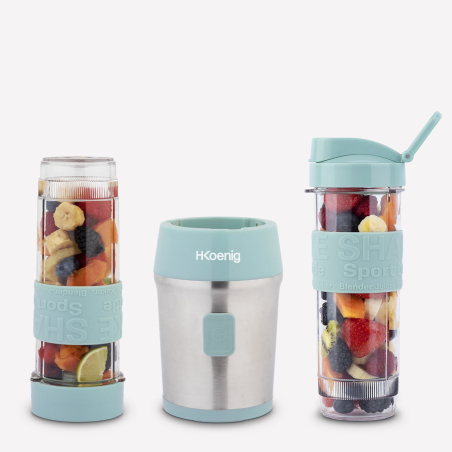 Mini blender Pastel Blauw - Hkoenig - SMOO16