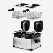 Dubbele friteuse - Hkoenig - DFX600