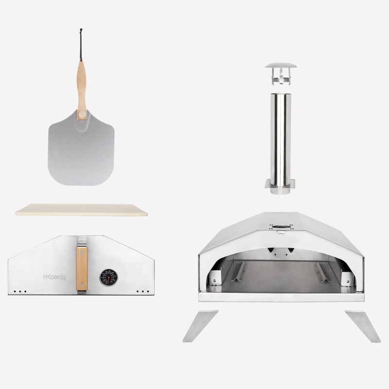 Kleine gas Pizza Oven - Hkoenig - GINO440