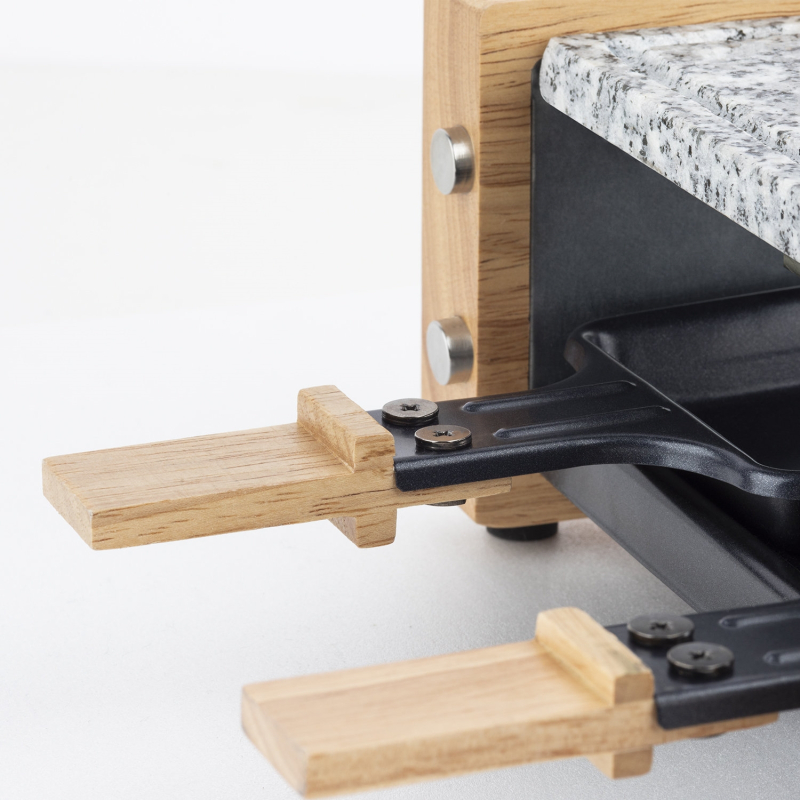 Raclette en kooksteen voor 2 personen - Hkoenig - WOD2