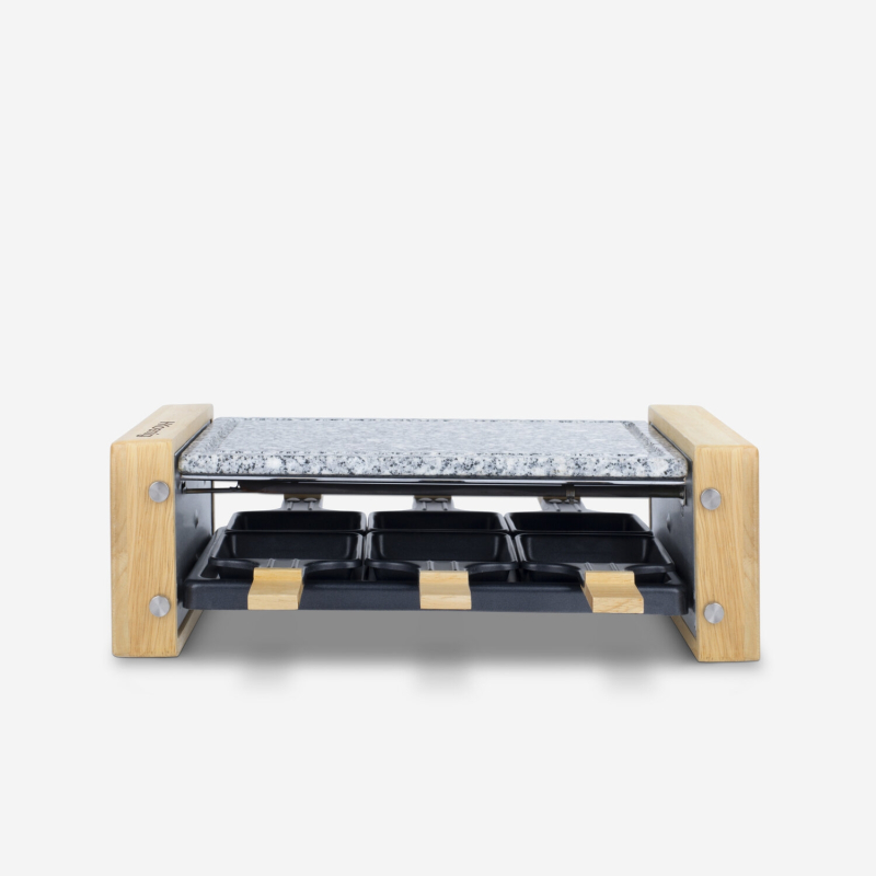 Raclette en kooksteen voor 6 personen - Hkoenig - WOD6