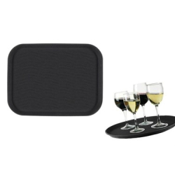 Rechthoekig antislip dienblad - glasvezel - 380x510mm -&hellip;