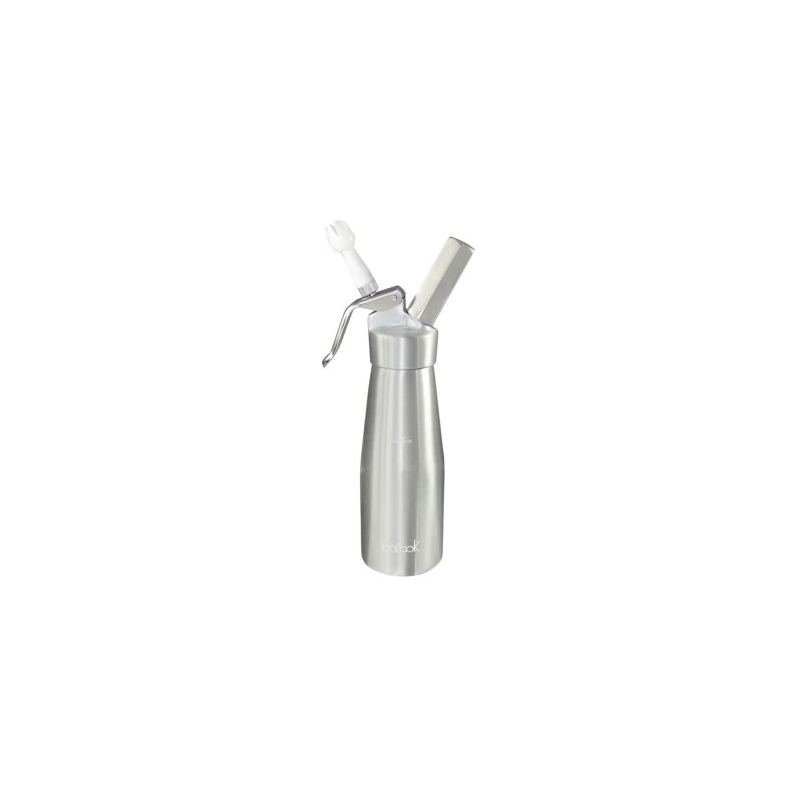 Alle aluminium sifon 0,5L, Creamy, Yoocook - Louis Tellier - YC80105