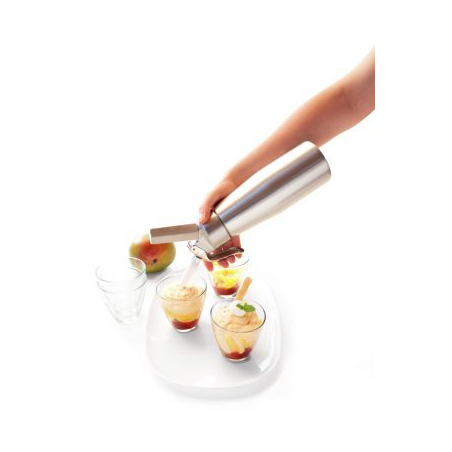 Alle aluminium sifon 0,5L, Creamy, Yoocook - Louis Tellier - YC80105