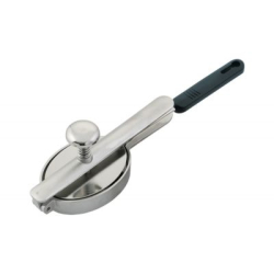 Reconstitueur &agrave; steak ovale, inox, manuel, La Bonne Graine - Louis Tellier - N4001X